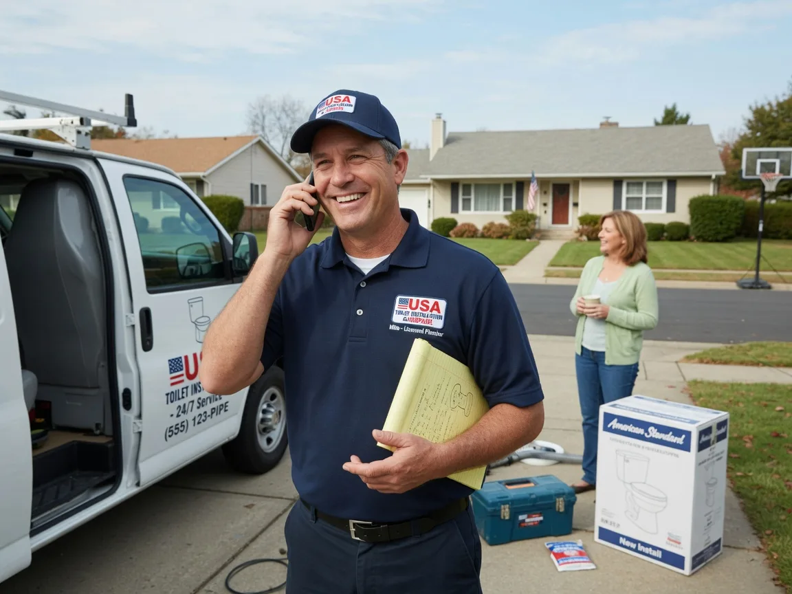 Toilet Installation Gratis, OH FAQs